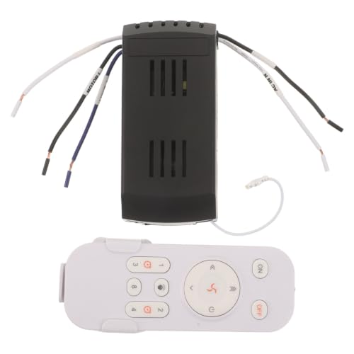 Ventilador de techo luz control moderno inalambrico para decoracion verano 2