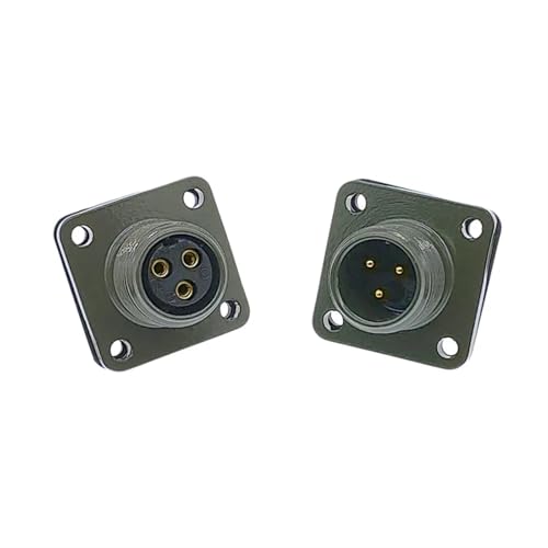 Conector circular militar MS3106A 10SL-4S plug con socket interno 8