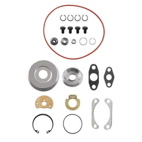 Kit de reconstrucción de reparación de turbo compatible con turbina turbocompresor con rodamiento de goma metálica HY35 HX35 HX40 HE341 HE351 HE351CW