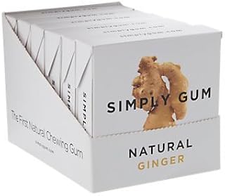 Natural Gum Ginger (6 Packs)