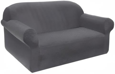Miniatura 8 de Fundas Granbest de sofá, gruesas, para 3 cojines, con diseño elegante, funda elástica de jacquard para sala de estar, protector de muebles para