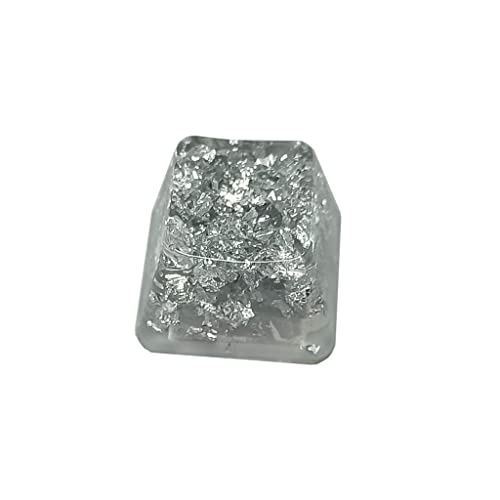 Keycap de Resina Transparente Plata para Teclado MX miniatura 3