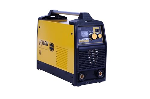 Rilon ARC 280L Inverter Welding Machine | Dual Voltage MMA Welder | IGBT Technology | 220/380V | Ideal for Industrial Fabrication | Includes Electrode Holder & Earth Clamp