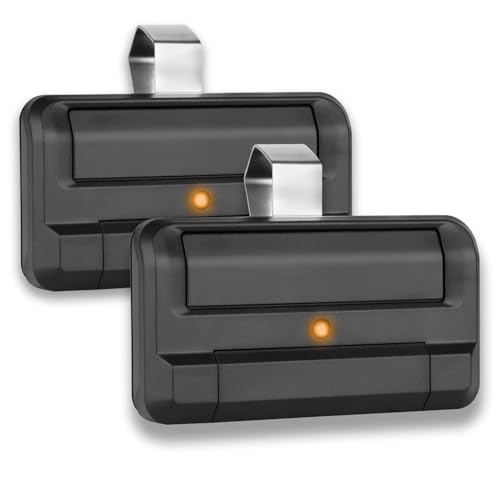 Upgrade 811LMX / 811LM for Liftmaster Remote 12-Code Switch 811LMX MC Gate Remot with Security+ 2.0 Technology Remote Control Compatible with 850lm/860lm/Star1000 Receivers 390 Mhz and 315 Mhz 2 Pack