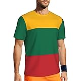 Zoom IMG-1 gaxfjru flag of lithuania maglietta Zoom IMG-1 gaxfjru flag of lithuania maglietta