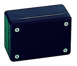 Boîtiers rack de 48,3 cm cabinet box ABS IP54 noir 1594ebk