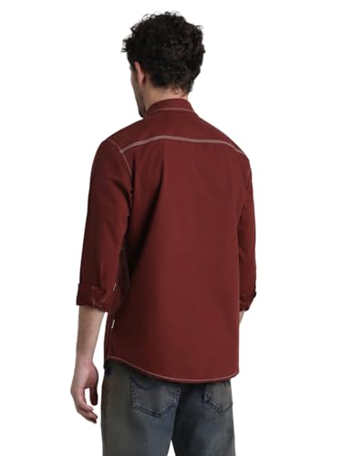 Image of Jack & Jones Men's Solid Regular Fit Shirt