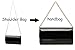 MUDUO Women Patent Leather Wallets Fashion Clutch Purses Evening Bag Many colors Handbag (18Black)