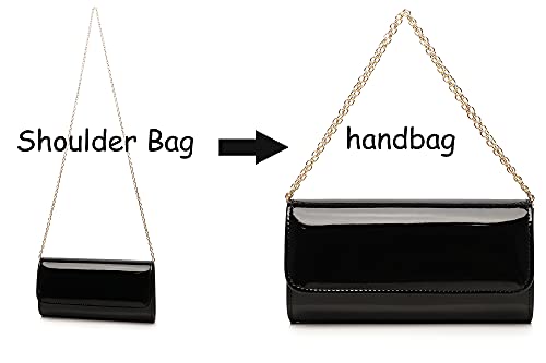 Image of Women Patent Leather Wallets Fashion Clutch Purses Evening Bag Many colors Handbag