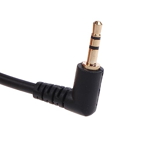 Cable adaptador 2.5mm macho a hembra con ángulo miniatura 5