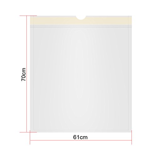 Trash Bags, meidong Garbage Bags 13 Gallon Large Tall Kitchen Drawstring Strong Multipurpose White Bags for Trash Can Garbage Bin(5 Rolls/95 Counts)