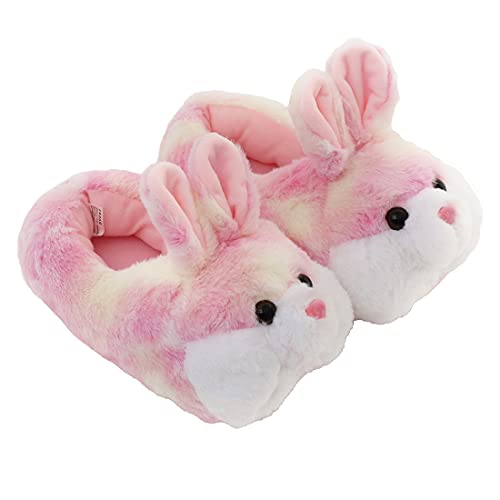 Image of Millffy Bunny Slippers for Women Warm Funny Slippers House Shoes Rabbit Plush Slippers