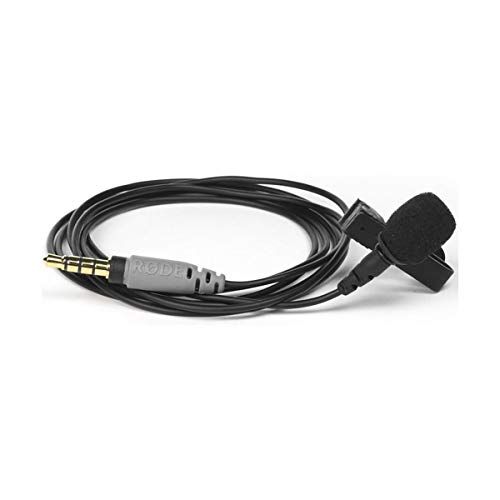 Rode Smartlav+ Lavalier Microphone For Smartphones, Bundle With 20' Trrs Extension Cable, Sc3 3.5Mm Trrs To Trs Adaptor #TOP5