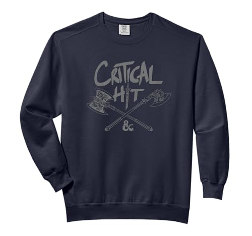 Dungeons & Dragons Critical Hit Doodle Comfort Colors Adult Sweatshirt