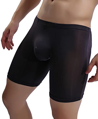 WINDAY Men's Briefs Breathable Ice Silk Sports-Inspired Underwear Boxer Briefs3