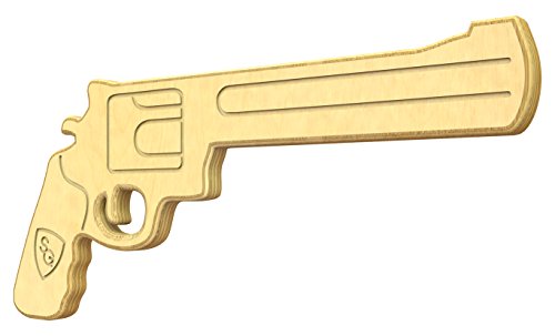 SturdiGuns Kids Wooden Toy 44 Magnum, Made in America, Extremely Durable