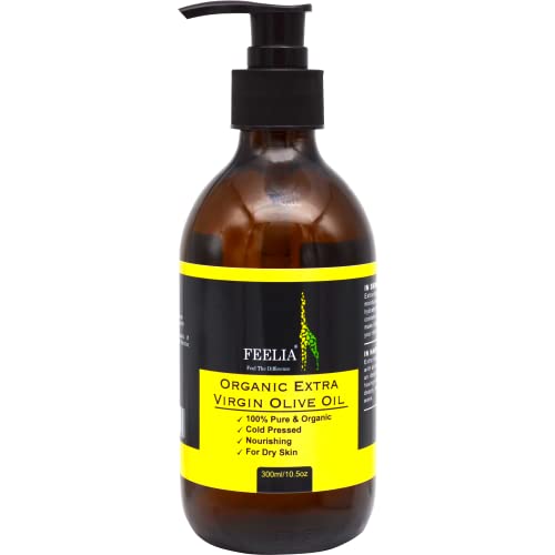 Huile d'olive extra vierge bio pressée à froid riche en antioxydants Feelia