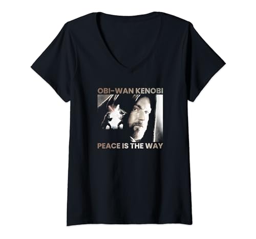 T-shirt Obi-Wan Kenobi Star Wars pour femme coupe confortable anti-déformation