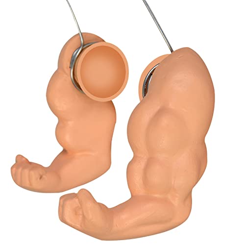 woyufen Bras pour Poulets | Muscle Chicken Arms Jouets pour Poulets à Porter,Jouets de Poulet de Combat de Poing, Mains de poupée pour Les Poules, Bras forts pour Le Coq, Jouets de Cadeau de Farce Cover