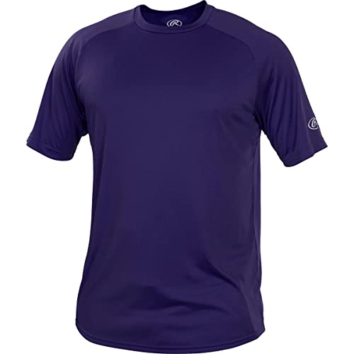 Image of Rawlings | Men's Athletic Tech Short Sleeve Shirt | Adult Sizes | Multiple Colors