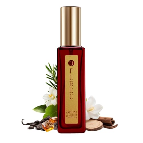 Opium Vanilla Perfume for Women - Vanilla Coffee Pear Patchouli White Jasmine Floral - Eau de Parfum Long Lasting Spray Perfumes Travel Size Extrait de Parfum 20ML/ 0.7 fl (Opium Amber Perfume)