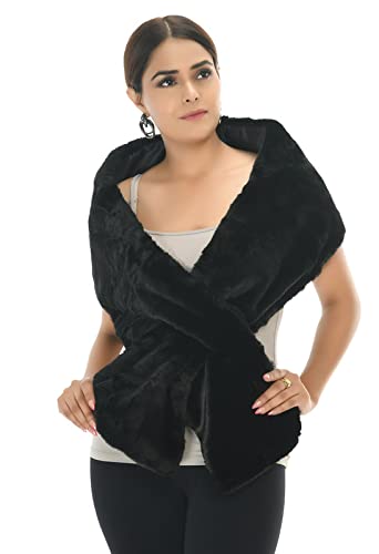 manra Women Woolen Solid Plain Soft Muffler (SC Muffler_Free Size)-picture-30