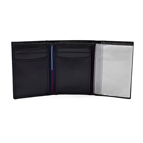 Tommy Hilfiger Men's Trifold Wallet-Sleek and Slim3