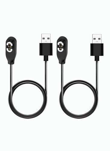 Charging Cable for SHOKZ OpenSwim Pro S710 Open-Ear Bluetooth Headphones,Magnetic USB Charging Cable 3.3ft USB Flexible Charger Cord Cable Accessories，（2 Pack）