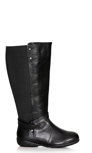Women's Extra Wide Fit Vera Flat Tall Boot Fashion2