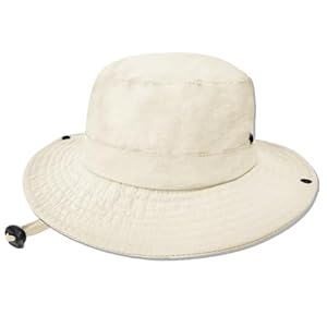 Sun Hats for Men Women Fishing Hat UPF 50+ Quick Dry Foldable Bucket Hat Adjustable Safari Hat for Beach Hiking