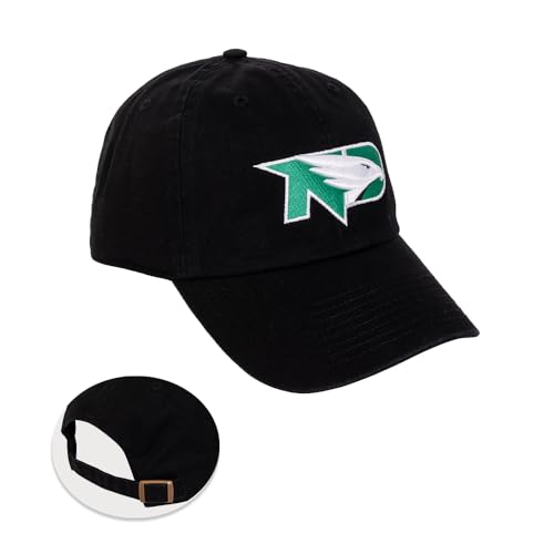 Desert Cactus UND Fighting Hawks Baseball Cap Black