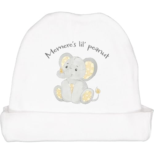 inktastic Memere's Little Peanut Baby Beanie Hat