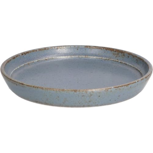美濃焼 皿 深め 取り皿 プレート 約16cm 食洗機対応 レンジ対応 紺マット 日本製 132-5010