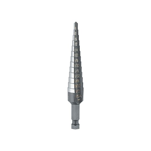 Irwin Tools IRWIN Step Drill Bit Set, General Purpose, 4-Piece (10225)
