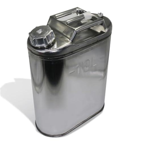 Fût d'huile auto en acier 10 litres pour opérations en extérieur