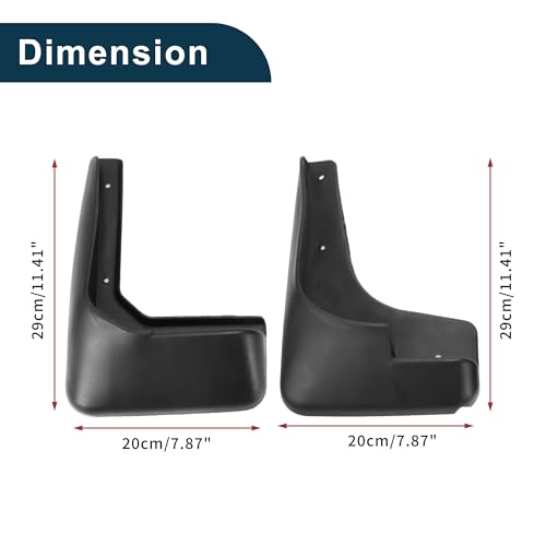 Image of Mud Flaps Splash Guards for Toyota Avanza 2005-2010 Front & Rear Mud Guards W /Mount Accessories