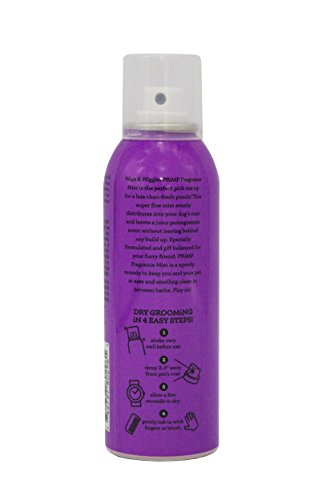 Wags & Wiggles Fragrance Mist in Pomegranate Passion | Dog Deodorizing and Freshening Cologne Spray , 3.5 Ounces (FF9801)