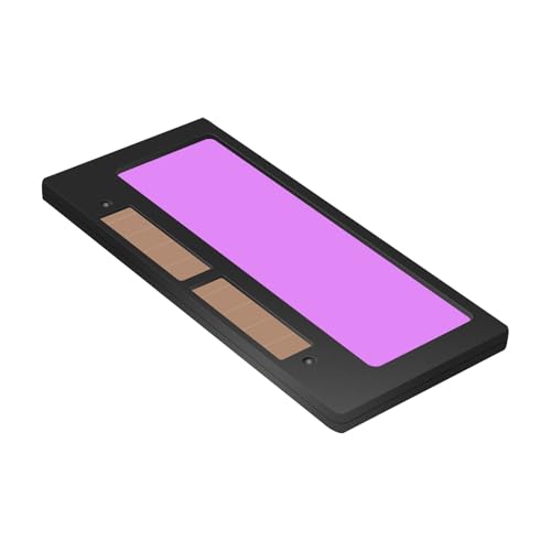 Lente De Soldadura True Color – Filtro Automático Horizontal, Pantalla Parasol De Energía Solar, Pieza De Repuesto Ajustable Accesorio De Protección De Visualización | Para Pasamontañas De Soldadura