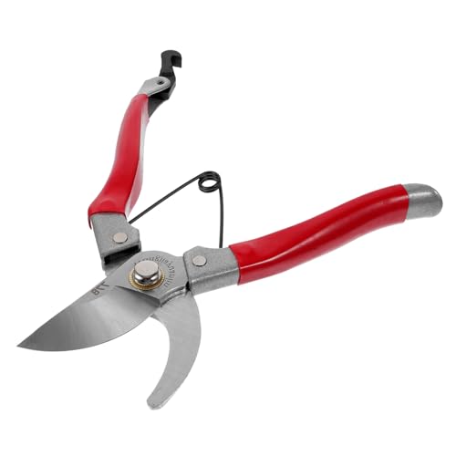 TEHAUX Tijeras de Poda de Jardín Multiusos Acero Ligero y Resistente Mango Antideslizante Ergonómico Cortasetos Fuerte para Flores y Ramas Herramienta Práctica para Jardinería