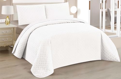 BESCH Colcha Boutis para Primavera y Verano