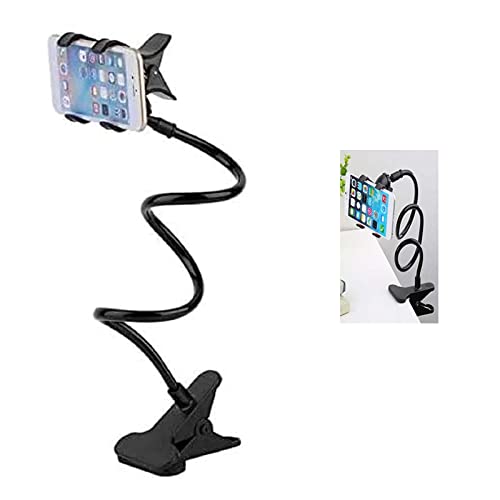 Haoxuann Support Col de Cygne Téléphone, Portable Support Universel Support de Téléphone Pliable Rotation 360° Réglable Stand Smartphone avec...