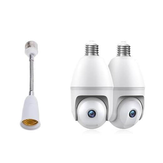 Noahcam 2K Wireless Light Bulb Security Camera