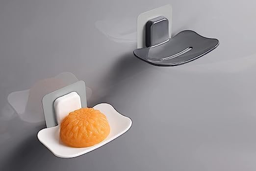ULTRONEX 1 Pcs Soap Dish ABS Adhesive Waterproof Soap Stand for Kitchen, Bathroom Soap, Wall Mounted Soap Dish Holder with Adhesive Sticker (Multicolor) (B0CBBSDQF5) Amazon Price History, Amazon Price Tracker