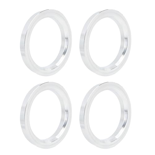 IGTOPS Confezione da 4 Anelli di centraggio per cerchioni auto, Anelli di centraggio per cerchioni in lega di alluminio Supporti di distanziamento del foro della ruota (73,1-60,1mm)