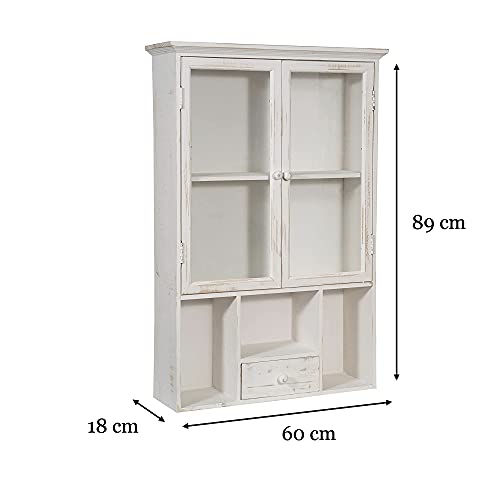 Vitrina-colgante-de-madera-maciza-blanca-89x60x18-cm-Vitrina-de-pared-o-salon-Mobiliario-de-hogar-Shabby-Chic-Vitrina Vitrina-colgante-de-madera-maciza-blanca-89x60x18-cm-Vitrina-de-pared-o-salon-Mobiliario-de-hogar-Shabby-Chic-Vitrina