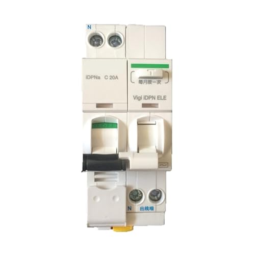 Mini disyuntor iDPNa Vigi 1P+N 10A con proteccion contra fugas 30mA