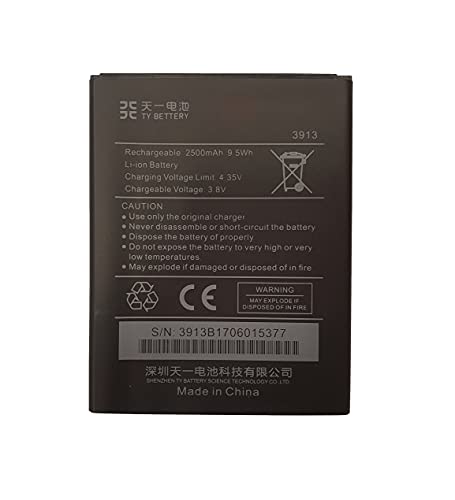 [TY BETTERY] Batterie Compatible avec 3913/5251 WIKO Lenny 4 / Lenny 4 Plus/Harry - Robby/Pulp/Kenny/Rainbow Jam 4G