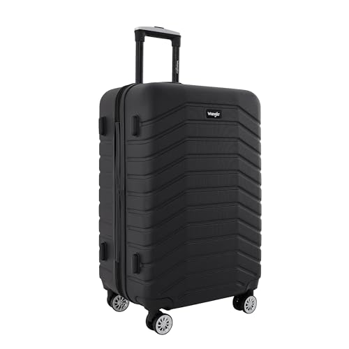 Wrangler Tahoe 3 Piece Spinner Luggage Set, Black - image 5