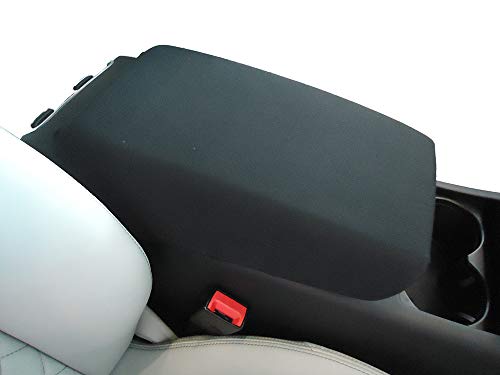 Car Console Covers Plus Made in USA Neoprene Auto Armrest Center Console Cover Designed for Ford Edge 2011-2014 Black