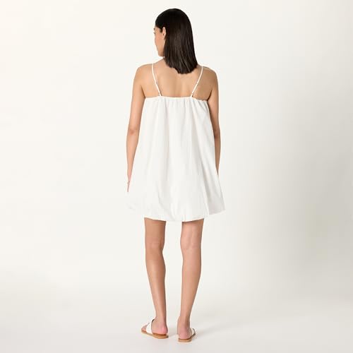 The Drop Women's Corryn Spaghetti Strap Bubble Hem Mini Dress2